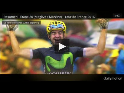 Tour de Francia: Vídeo resumen de la vigésima etapa