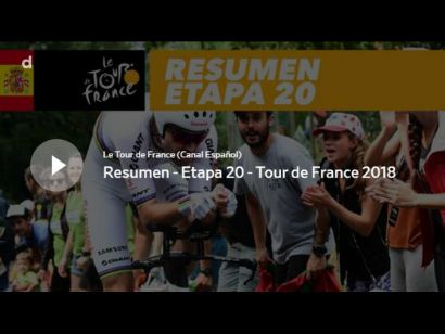 Tour de Francia: Vídeo resumen de la etapa 20