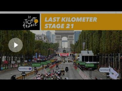 Tour de Francia: Vídeo del último kilómetro de la etapa 21
