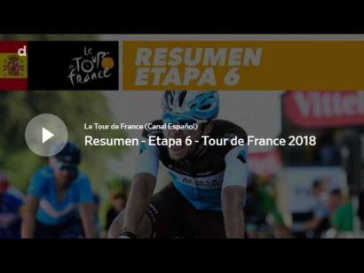 Tour de Francia: Vdeo resumen de la etapa 6