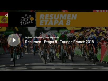 Tour de Francia: Vídeo resumen de la etapa 8