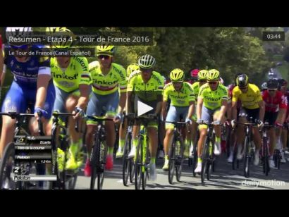 Tour de Francia: Vídeo resumen de la cuarta etapa