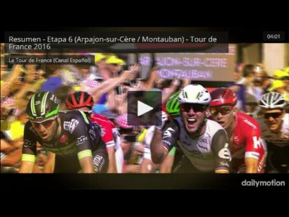Tour de Francia: Vídeo resumen de la sexta etapa