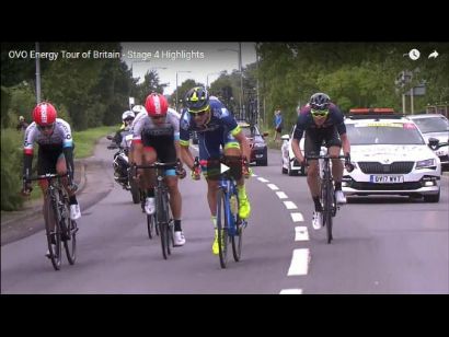 Tour de Gran Bretaña 2017: Vídeo resumen de la etapa 4