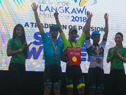 Tour de Langkawi: Victoria del italiano Pacioni en la sexta etapa, Ovechkin sigue líder