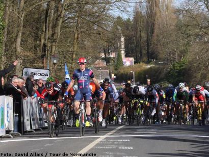 Tour de Normandía: Fabio Jakobsen, el más rápido en la segunda etapa