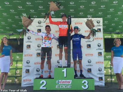 Tour de Utah: Rob Britton gana la cronoescalada y se viste de amarillo