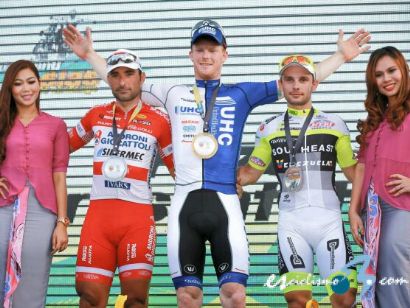 Tour de Langkawi: John Murphy se impone en la tercera y Andrea Guardini sigue líder