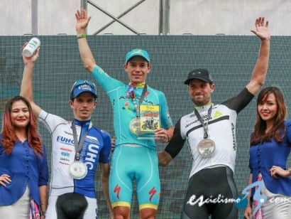 Tour de Langkawi: Miguel Ángel López es líder tras ganar la cuarta etapa