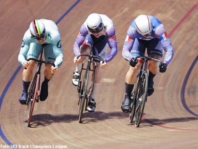 UCI Track Champions League: Mora gana en Scratch. Gros, Imhof, Valente y Lavreysen líderes