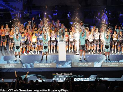Londres coronó a los vencedores finales de la UCI Track Champions League 2022