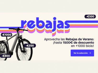Upway pone en marcha sus rebajas de verano 2026 con descuentos masivos en bicicletas el�ctricas