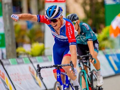 Tour de Ruanda: Valentin Ferron gana la cuarta etapa, Brayan Sánchez sigue líder