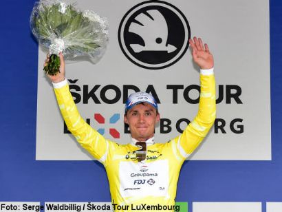 Valentin Madouas, primer líder del Tour de Luxemburgo 2022