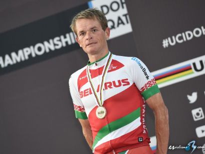 Ctos. del Mundo: Vasil Kiryienka: "Castroviejo es un corredor con clase"