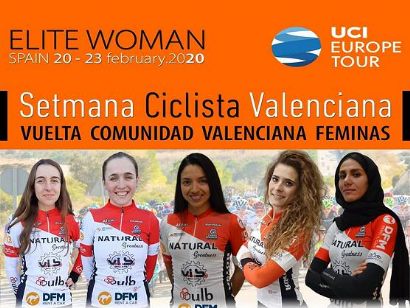 Vib Natural Greatness presenta sus siete corredoras para la Setmana Ciclista Valenciana