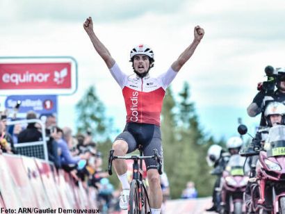 Arctic Race de Noruega: Victor Lafay asume el liderato ganando la tercera etapa