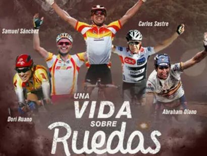Leyendas como Freire y Sastre encabezan una marcha cicloturista en León