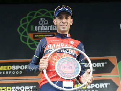 Vincenzo Nibali se adjudica en solitario Il Lombardía