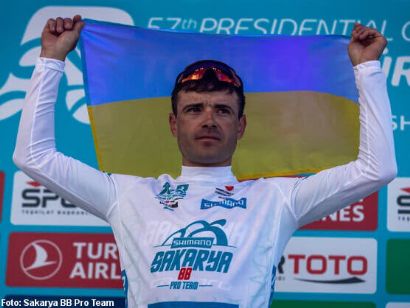 Vitaliy Buts, el ucraniano que escapó de la guerra y disputa la Vuelta a Turquía