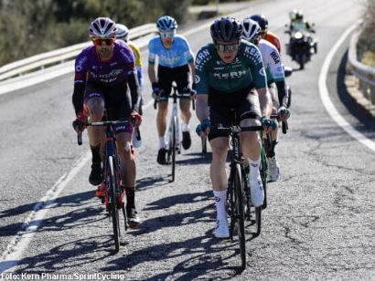 Vuelta a Andaluca: lvaro Cuadros, Ander Okamika, Vojtech Repa y Xabier Isasa [Protagonistas]