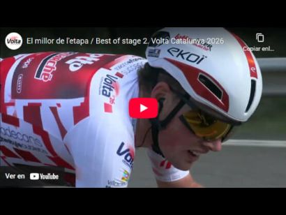 V�deo resumen de la 2� etapa de la Volta a Catalunya 2026