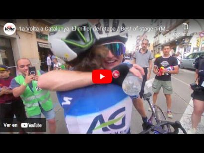Volta a Catalunya Femenina 2024: Vídeo resumen de la 1ª etapa