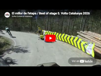 V�deo resumen de la 5� etapa de la Volta a Catalunya 2026