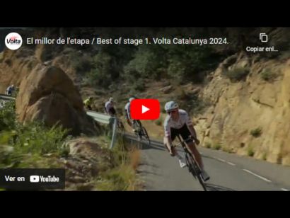 Volta a Catalunya 2024: Vídeo resumen de la primera etapa