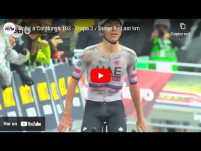Volta a Catalunya 2024: Vídeo resumen de la segunda etapa