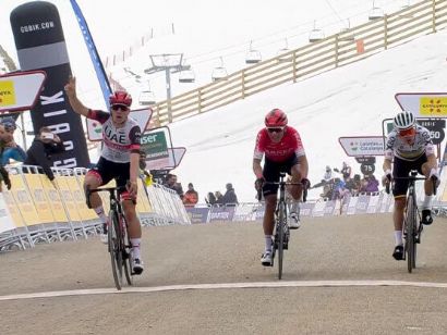 Volta a Catalunya: Almeida se impone en Boí Taüll, Nairo Quintana es líder