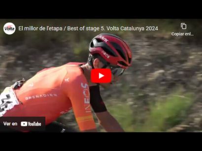 Volta a Catalunya 2024: Vídeo resumen de la quinta etapa
