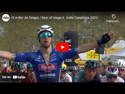 Volta a Catalunya 2023: Vídeo resumen de la sexta etapa