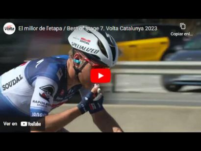 Volta a Catalunya 2023: Vídeo resumen de la séptima y última etapa