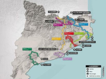 Volta a Catalunya: Las siete etapas al detalle [Perfiles]