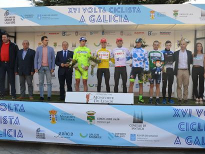 Volta a Galicia: Martingil gana en Monforte y Lestido defiende el liderato