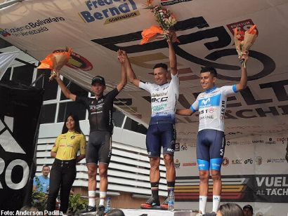 Vuelta al Táchira: Franklin Lugo gana la segunda etapa y asume el liderato