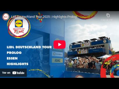 Vídeo resumen de la etapa prólogo de la Vuelta a Alemania 2025