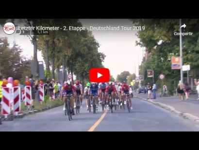 Vuelta a Alemania: Vídeo del último kilómetro de la etapa 2. Gana Alexander Kristoff