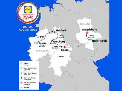 La Vuelta a Alemania unirá el oeste y el este del país en cinco días de ciclismo de alto nivel