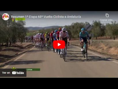 Vuelta a Andalucía 2022: Vídeo resumen de la 1ª etapa