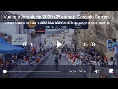 Vuelta a Andalucía 2020: Vídeo del último kilómetro de la etapa 2