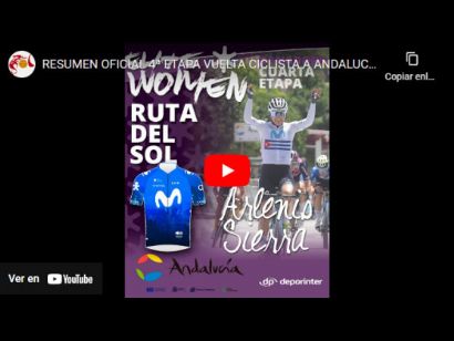 Vuelta a Andalucía Femenina 2024: Vídeo resumen de la 4ª etapa