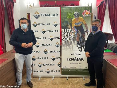 Iznájar, final de la primera etapa de la Vuelta a Andalucía