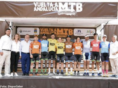 Vctor Fernndez y Roco Martn, vencedores de la Vuelta a Andaluca MTB 2022