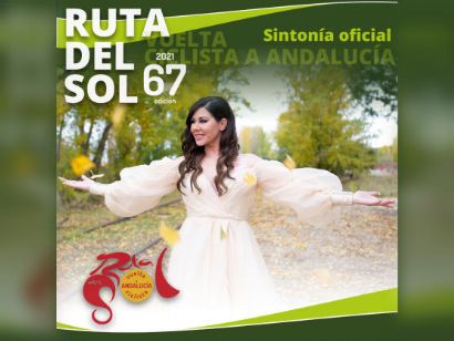 Tamara canta la sintonía oficial de la Vuelta a Andalucía, compuesta por Alejandro Jaén