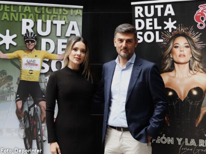 Lorena Gómez pone ritmo a la Vuelta a Andalucía con su tema "El Peón y La Reina"