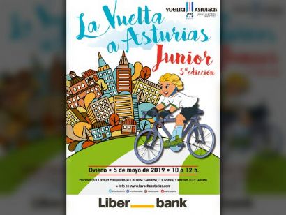 Oviedo volverá a vibrar con la 5ª Vuelta a Asturias Junior by Liberbank