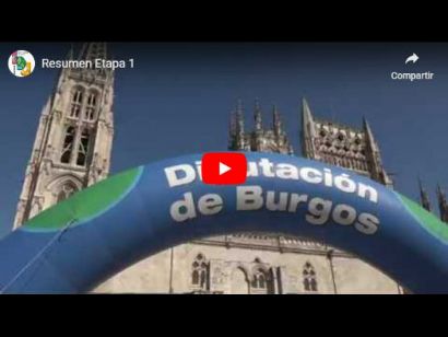 Vuelta a Burgos 2019: Vídeo resumen de la etapa 1
