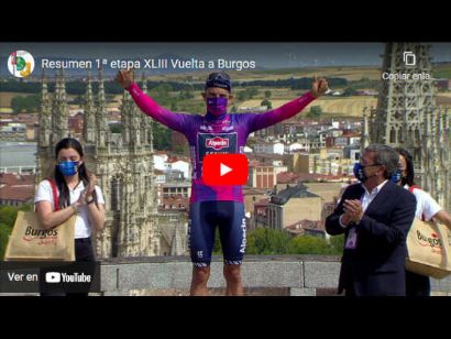 Vuelta a Burgos 2021: Vdeo resumen de la etapa 1